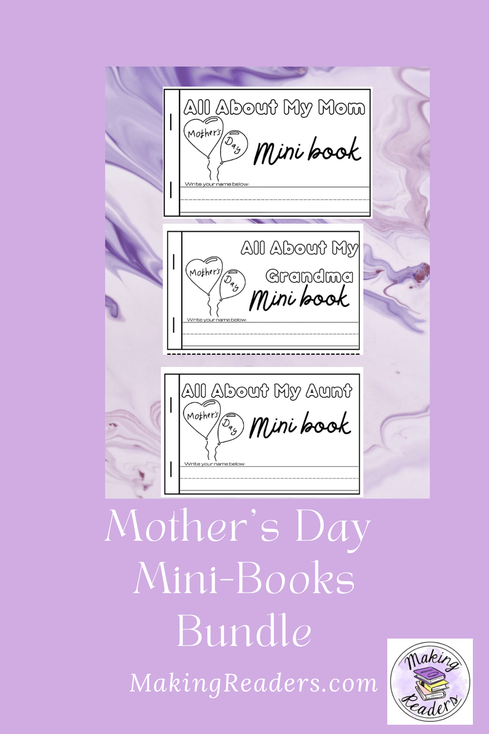 Mother's Day Mini-Books | Making Readers