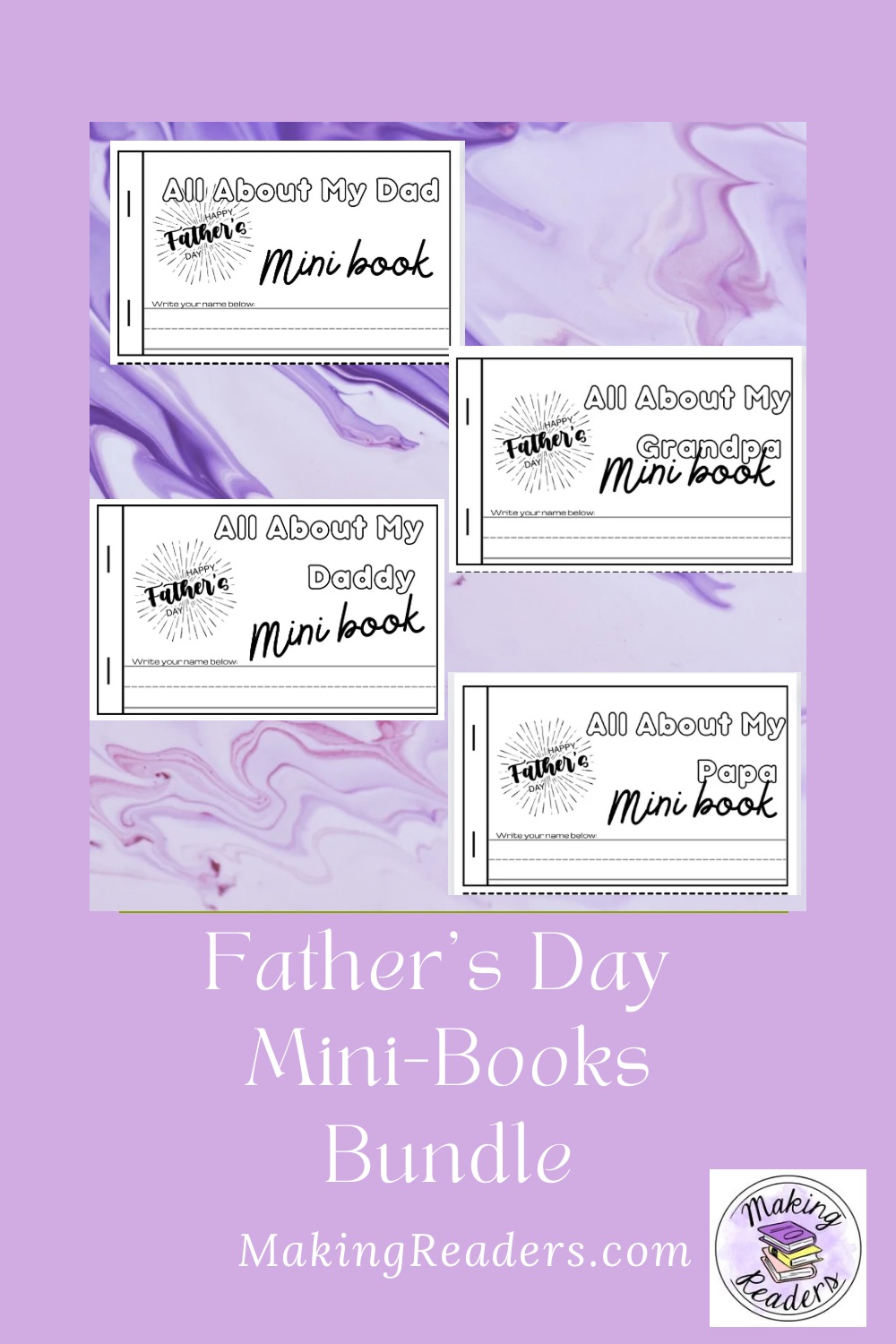 Father’s Day Mini-books